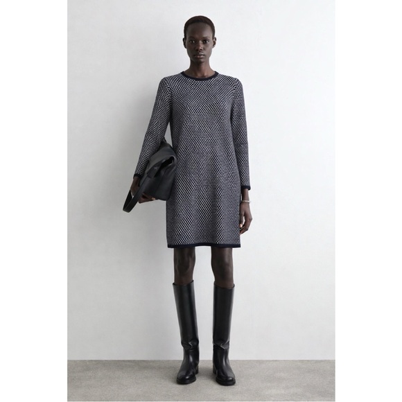 COS Dresses & Skirts - COS Textured Knit Sweater Dress